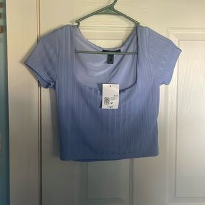 Forever 21 lavender size medium crop top with tags